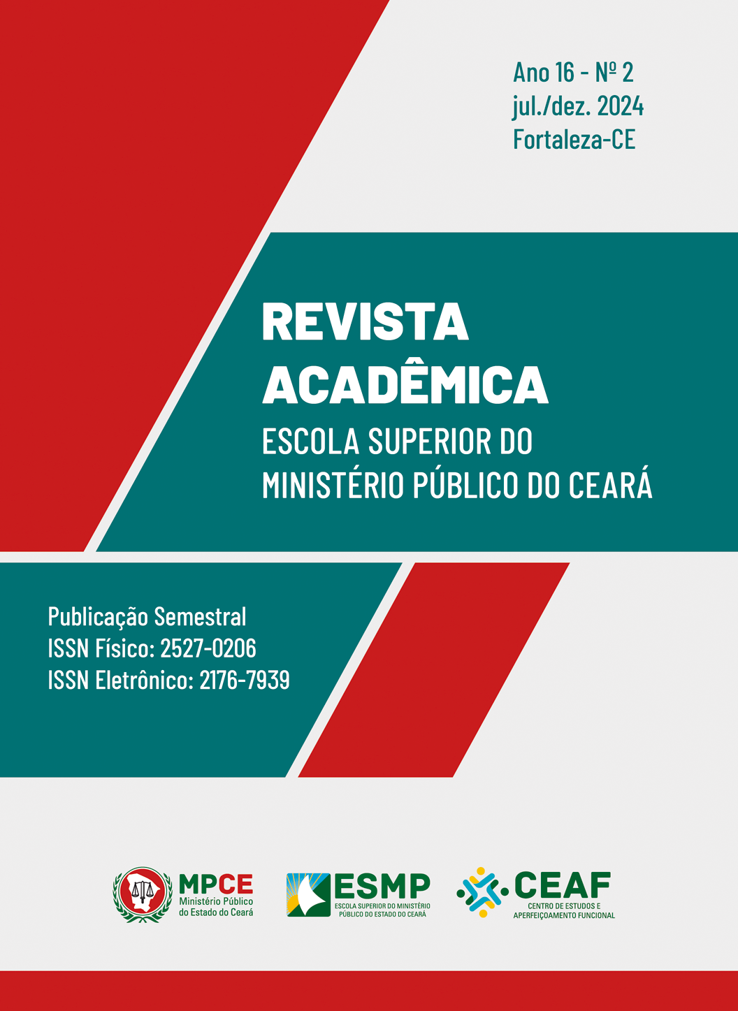 					Visualizar v. 16 n. 2 (2024): Revista Acadêmica Esola Superior do Ministério Público do Ceará
				