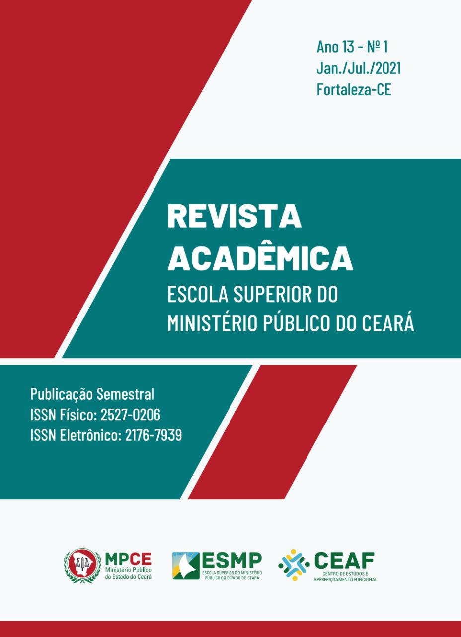 					Visualizar v. 13 n. 1 (2021): Revista Acadêmica - Escola Superior do Ministério Público do Ceará
				